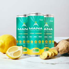 MANA Natural Energy Lemon & Ginger, 250 ml