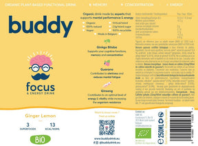 Buddy Lemon Ginger Drink