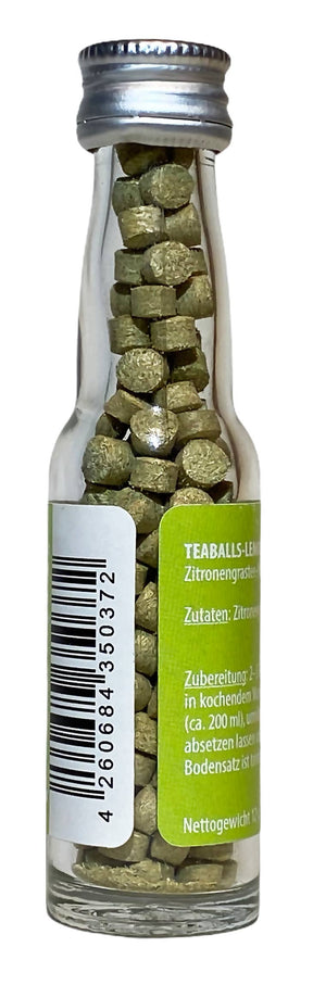 TEABALLS — ORGANIC lemongrass | naturally cloudy | 150 TEABALLS
