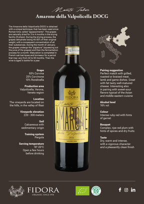 AMARONE DELLA VALPOLICELLA DOCG