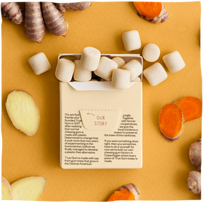 Ginger & Turmeric Gum Box - 24 packs