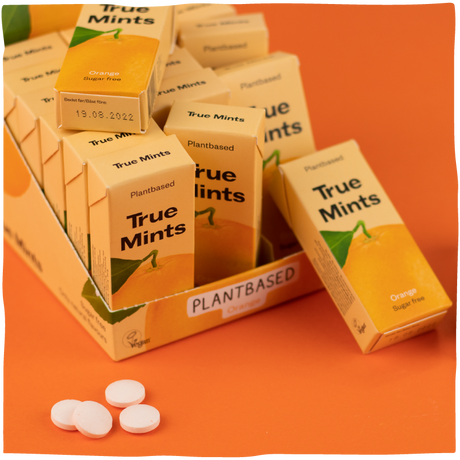 Orange Mints Box