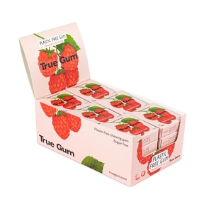Raspberry & Vanilla Gum Box - 24 packs