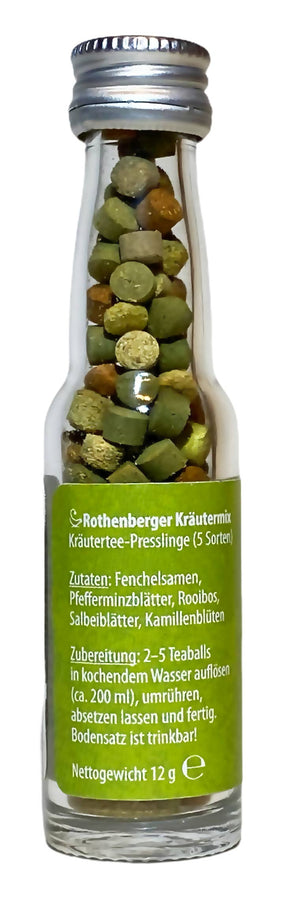 TEABALLS — ORGANIC Rothenberger herb mix | naturally cloudy | 150 TEABALLS