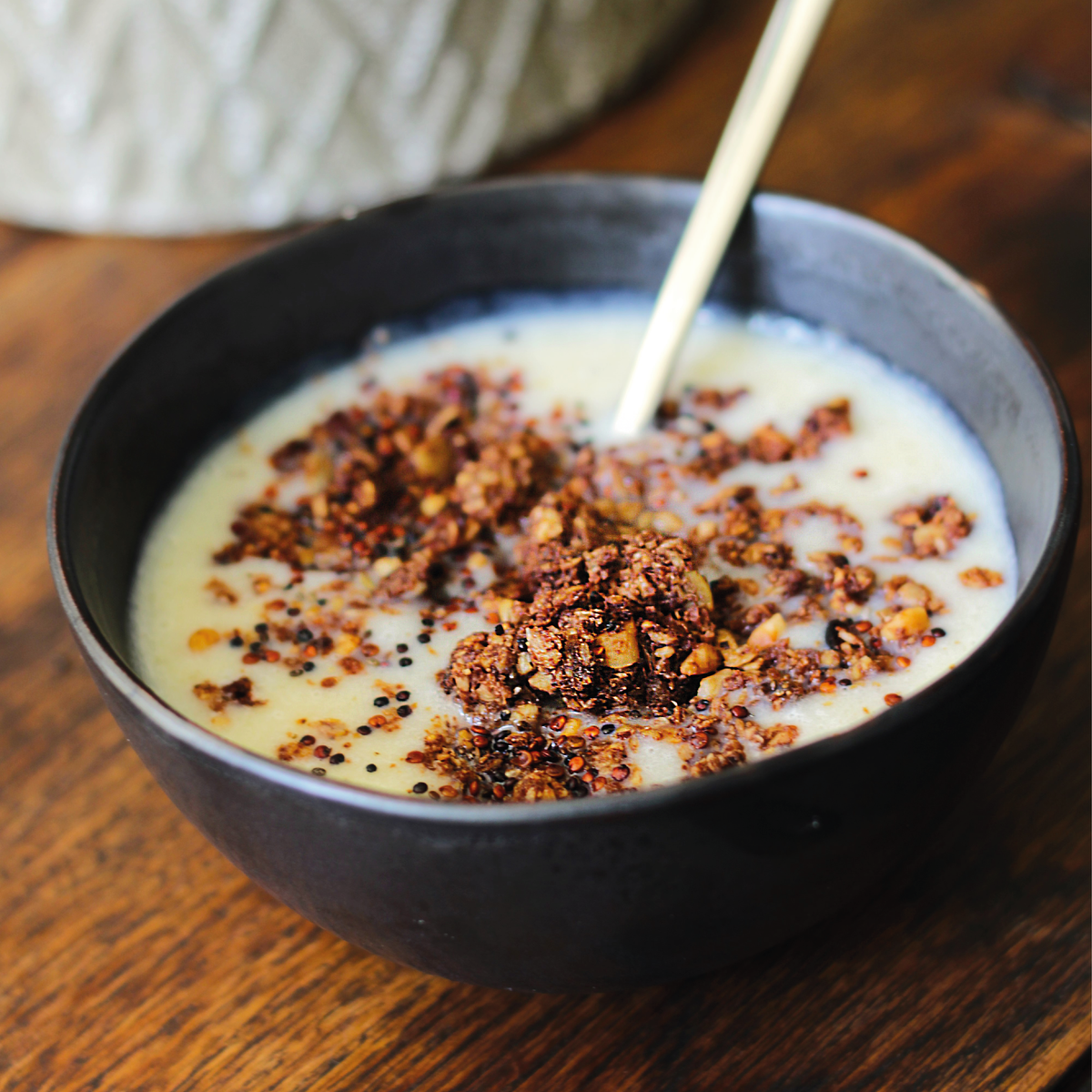 Tiramisu flavored topping