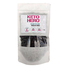 70% Dark Belgian Chocolate Drops 300 g