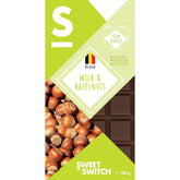 Belgian Milk Chocolate + Hazelnuts 100 g *KETO*