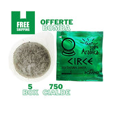 750 Filter Coffee Pods Circe Paper - Arabica