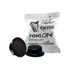 100 Amodomio * Penelope Compatible Coffee Capsules - Classic Espresso