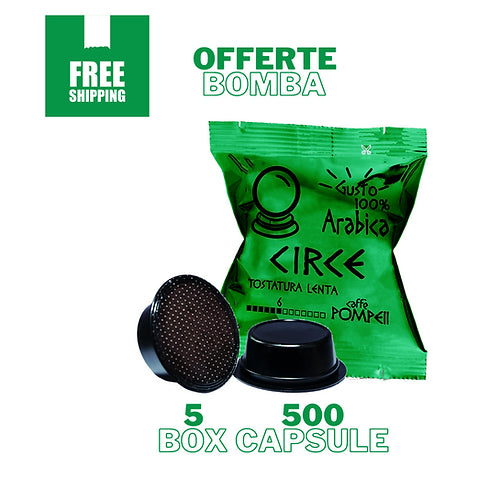 500 Amodomio * Circe -Arabica Compatible Coffee Capsules