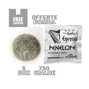 750 Penelope Filter Coffee Pods - Classic Espresso