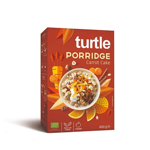 Turtle Organic Porridge Carrot Cake