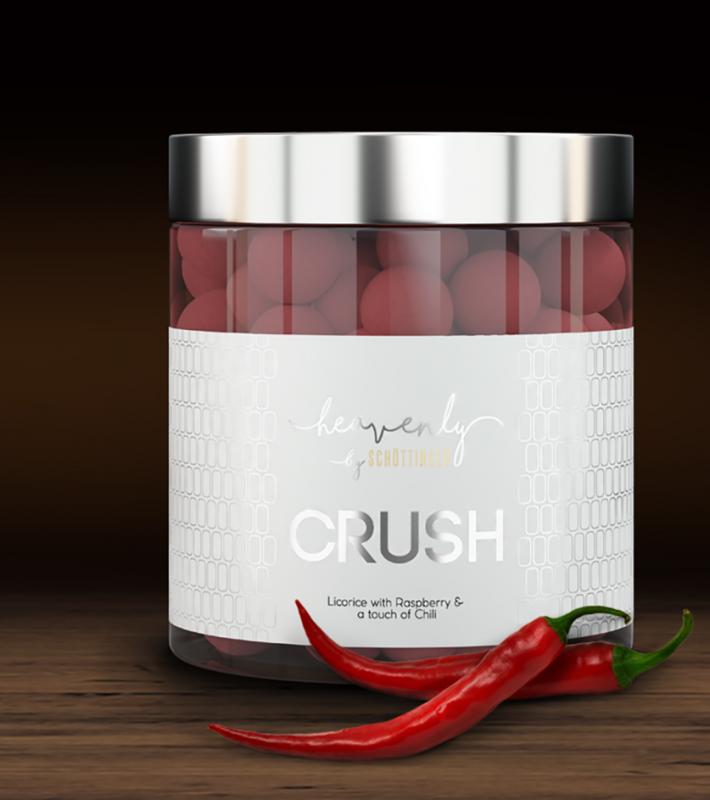 CRUSH LICORICE WITH RASPBERRY & A TOUCH OF CHILI