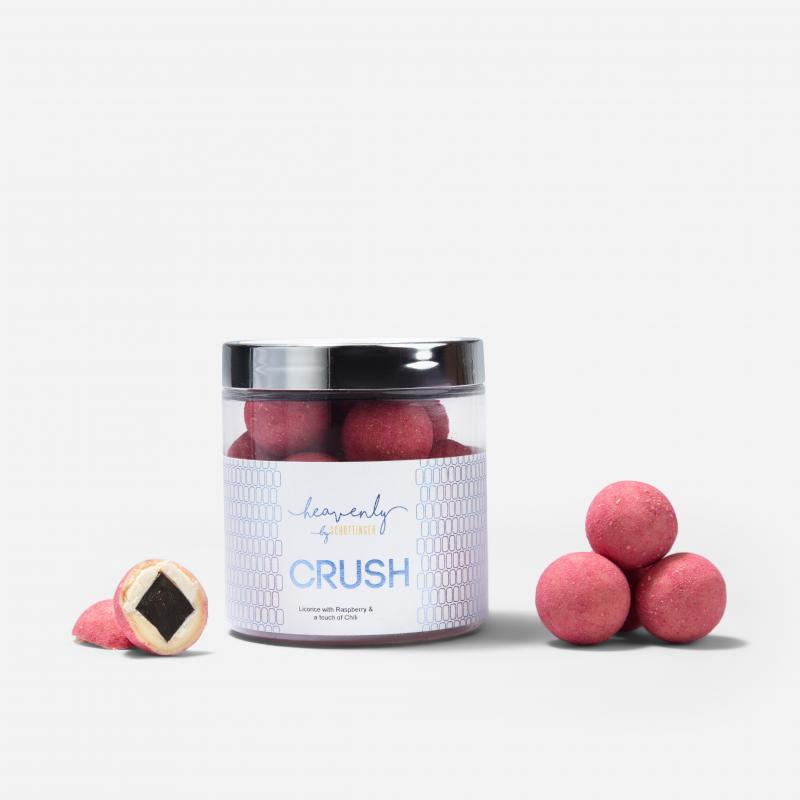 CRUSH LICORICE WITH RASPBERRY & A TOUCH OF CHILI