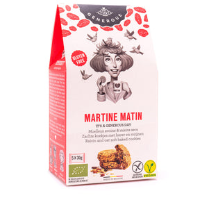 MARTINE MATIN Oat cookies with raisins