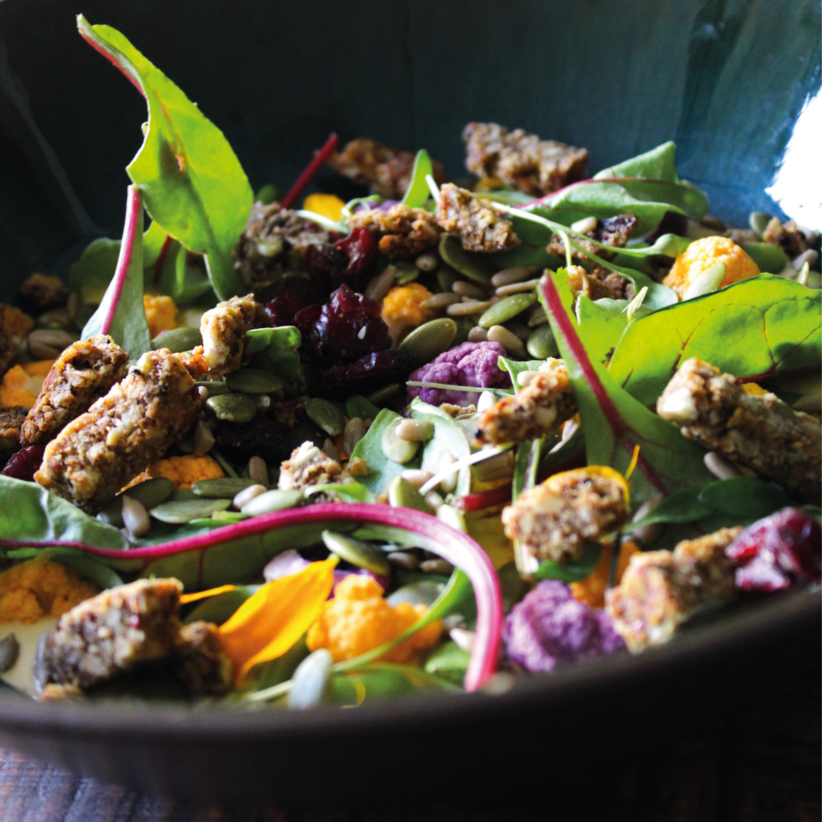 Satay flavored topping