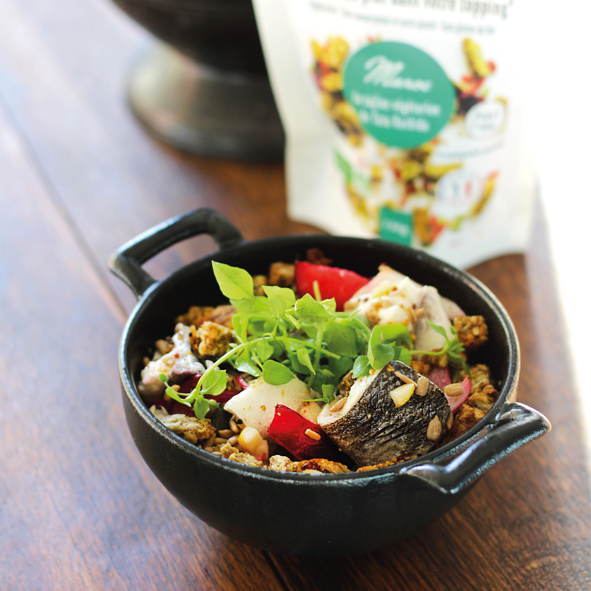 Tajine flavored topping